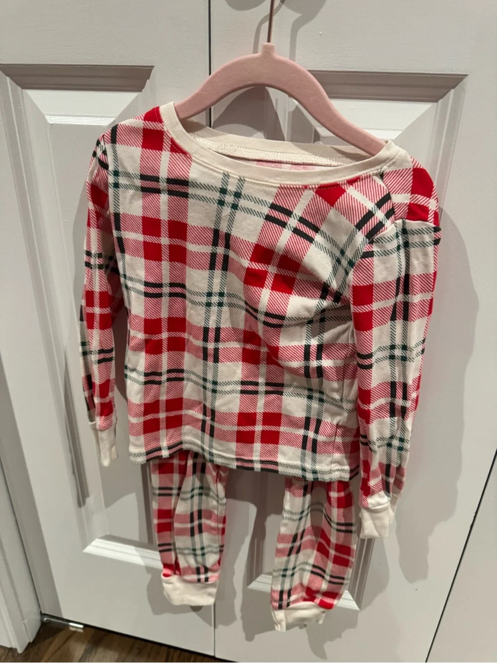 GAP Family Matching Pajamas PJ’s 4T X-Mas Holiday Plaid Christmas Baby Toddler